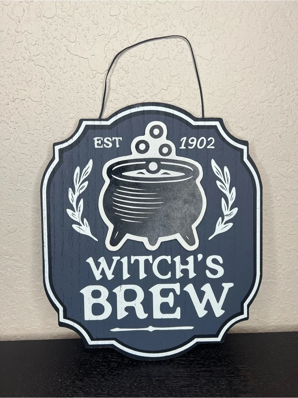 NEW Target Bullseyes Playground Wood Halloween Sign - Witch's Brew